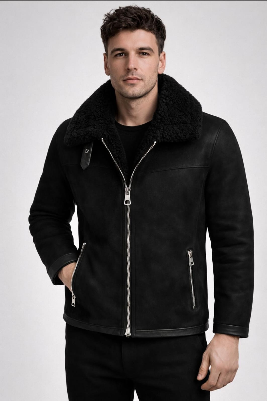 Luıs Parker Men Leather