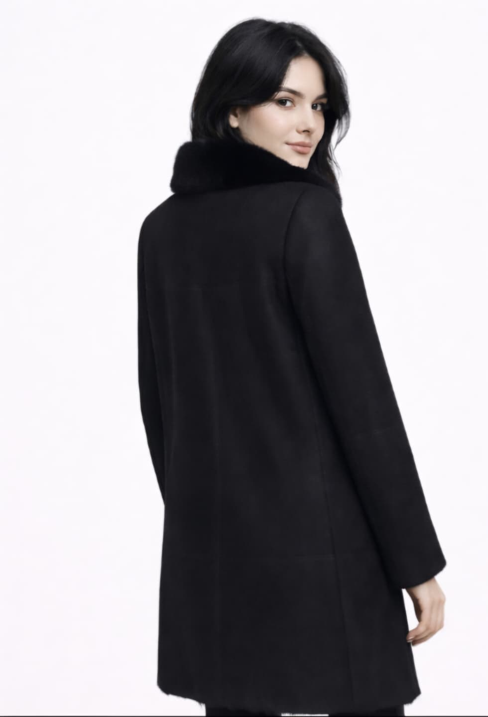 Luıs Parker Leather Women Coats