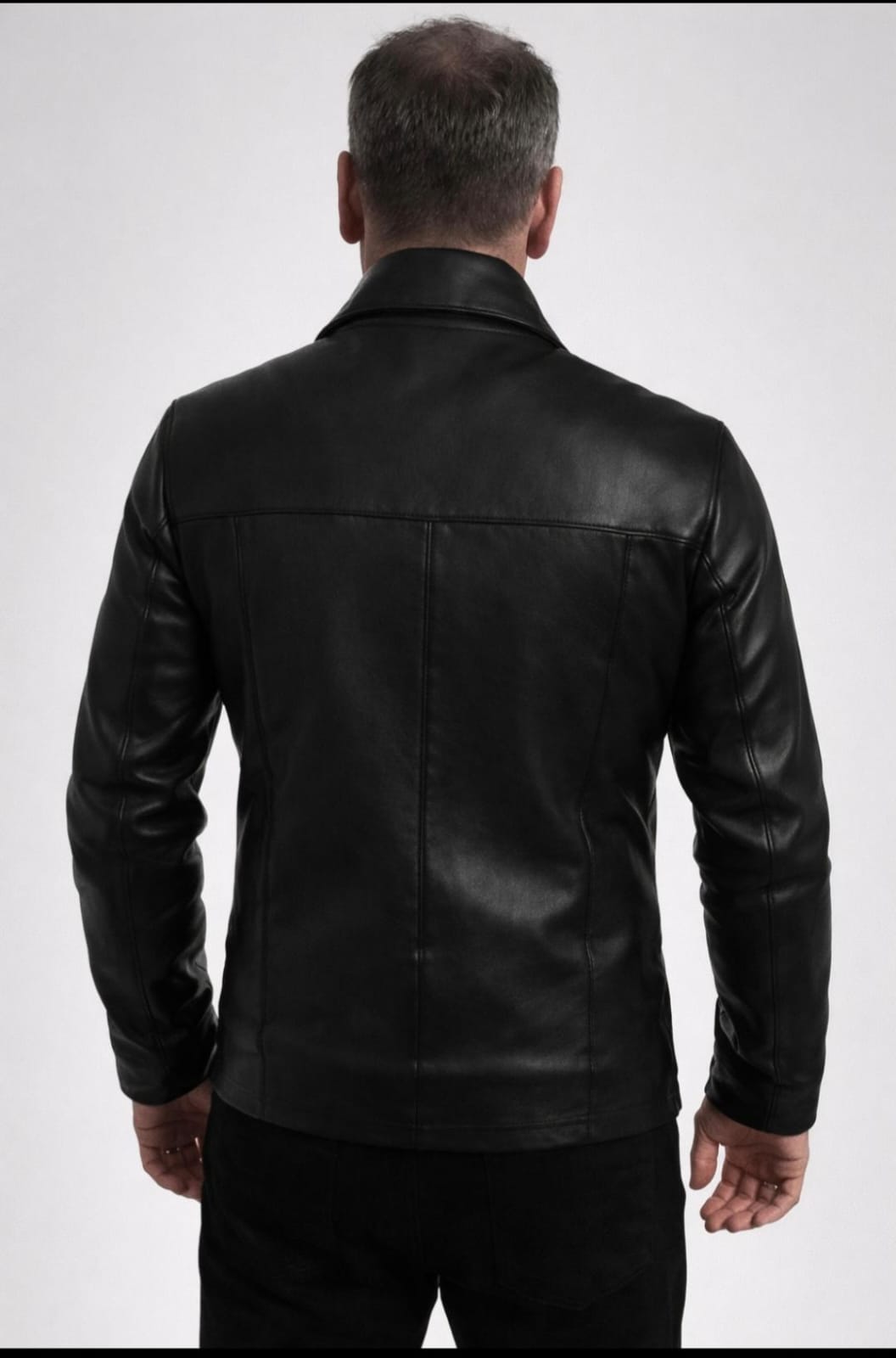 Luıs Parker Men Leather Jacket