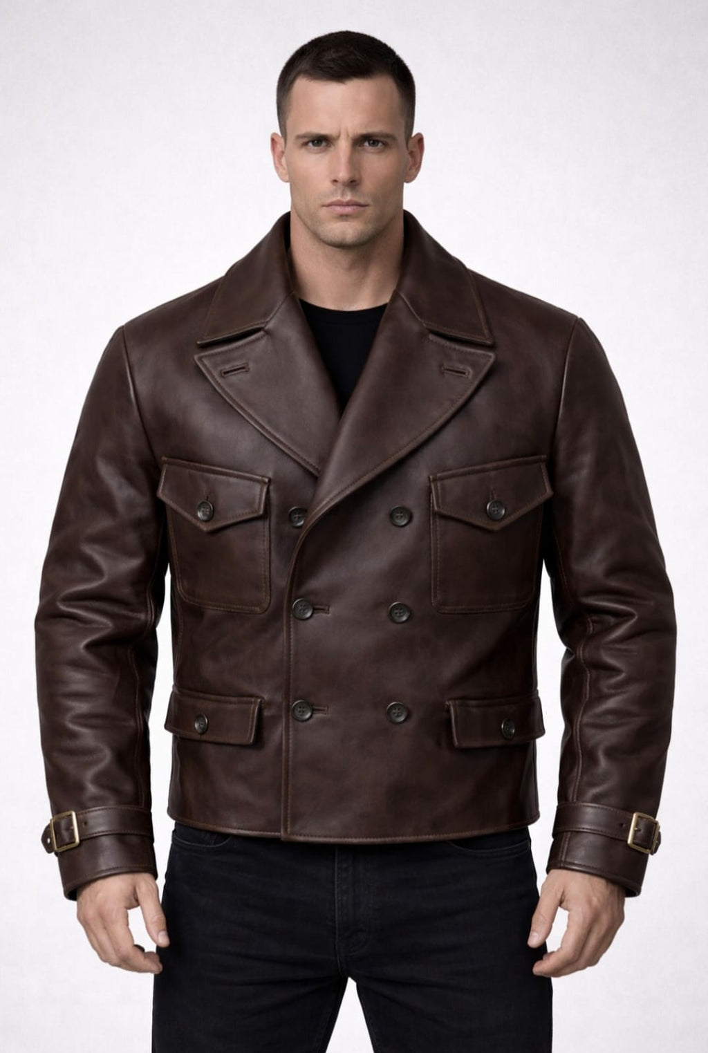 Luıs Parker Leather Jacket