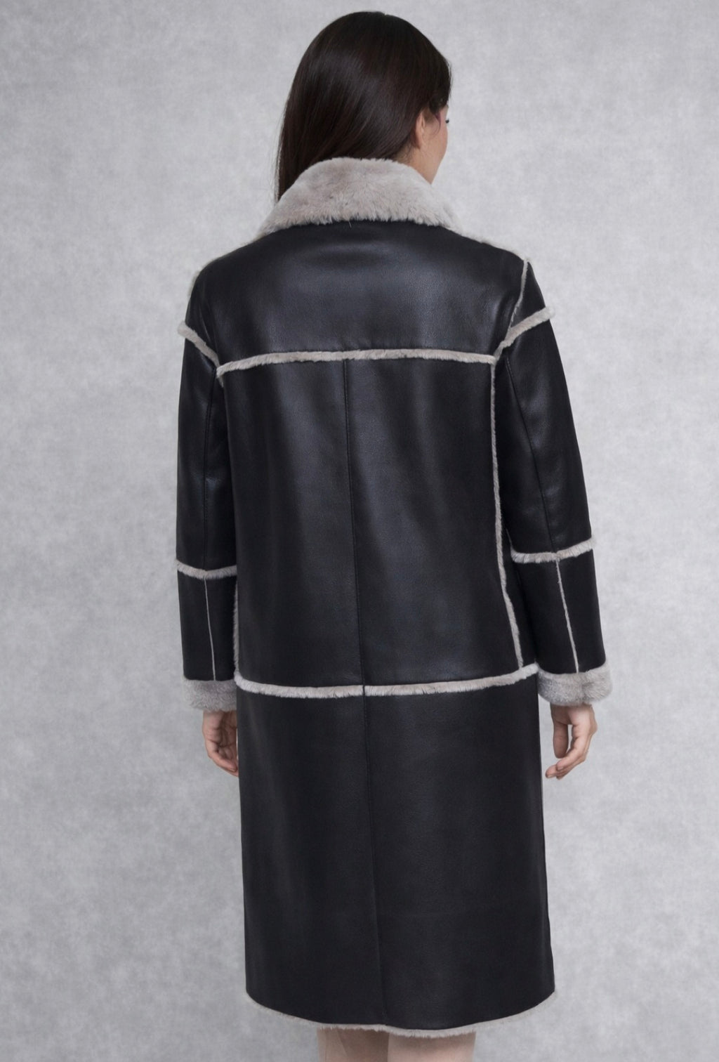 Luıs Parker Leather Woman Coats