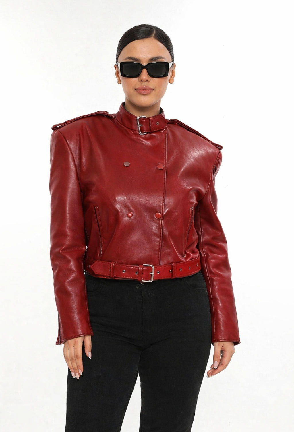 Luıs Parker Womens Leather Jacket
