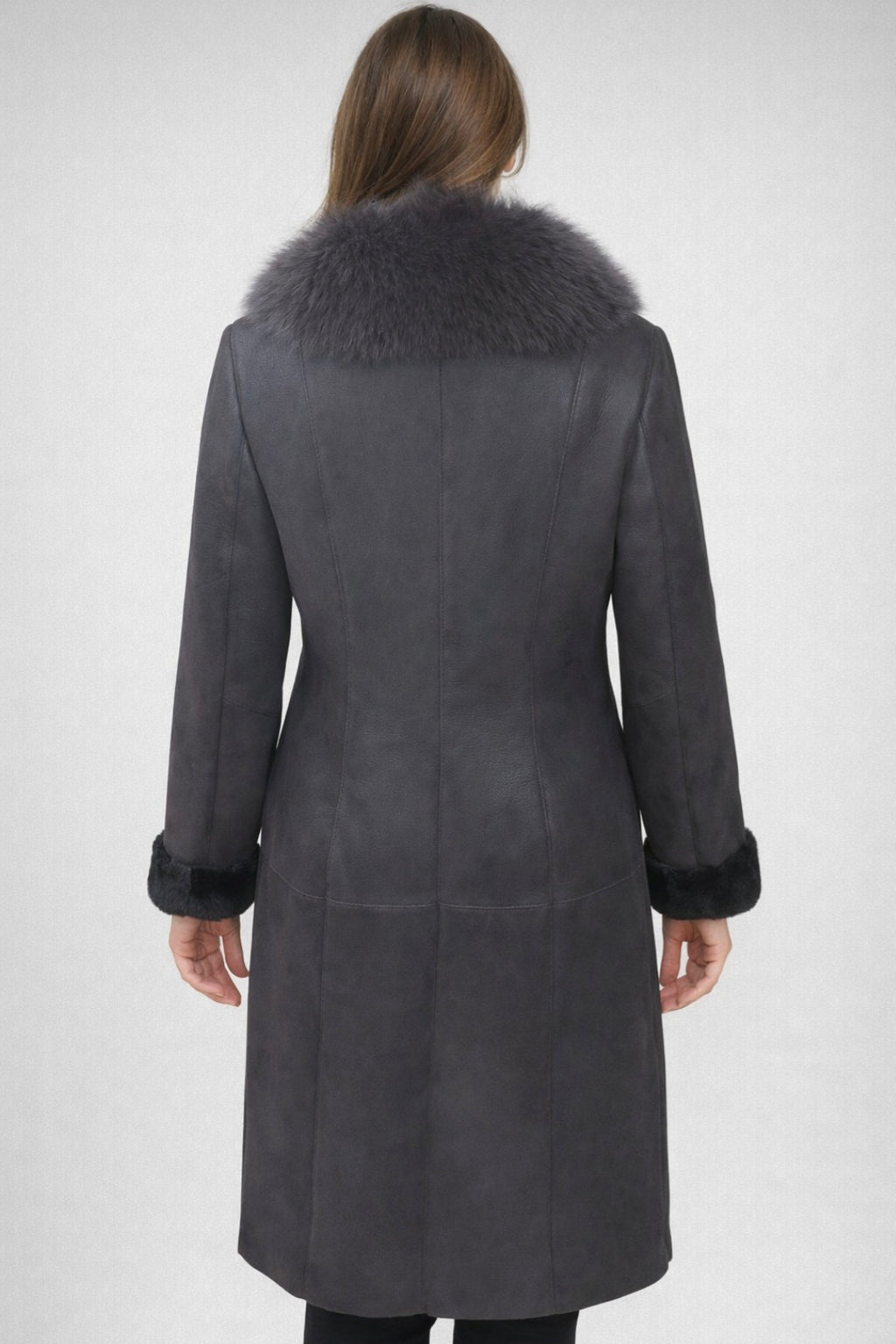 Luıs Parker Leather%Fur Women Coats
