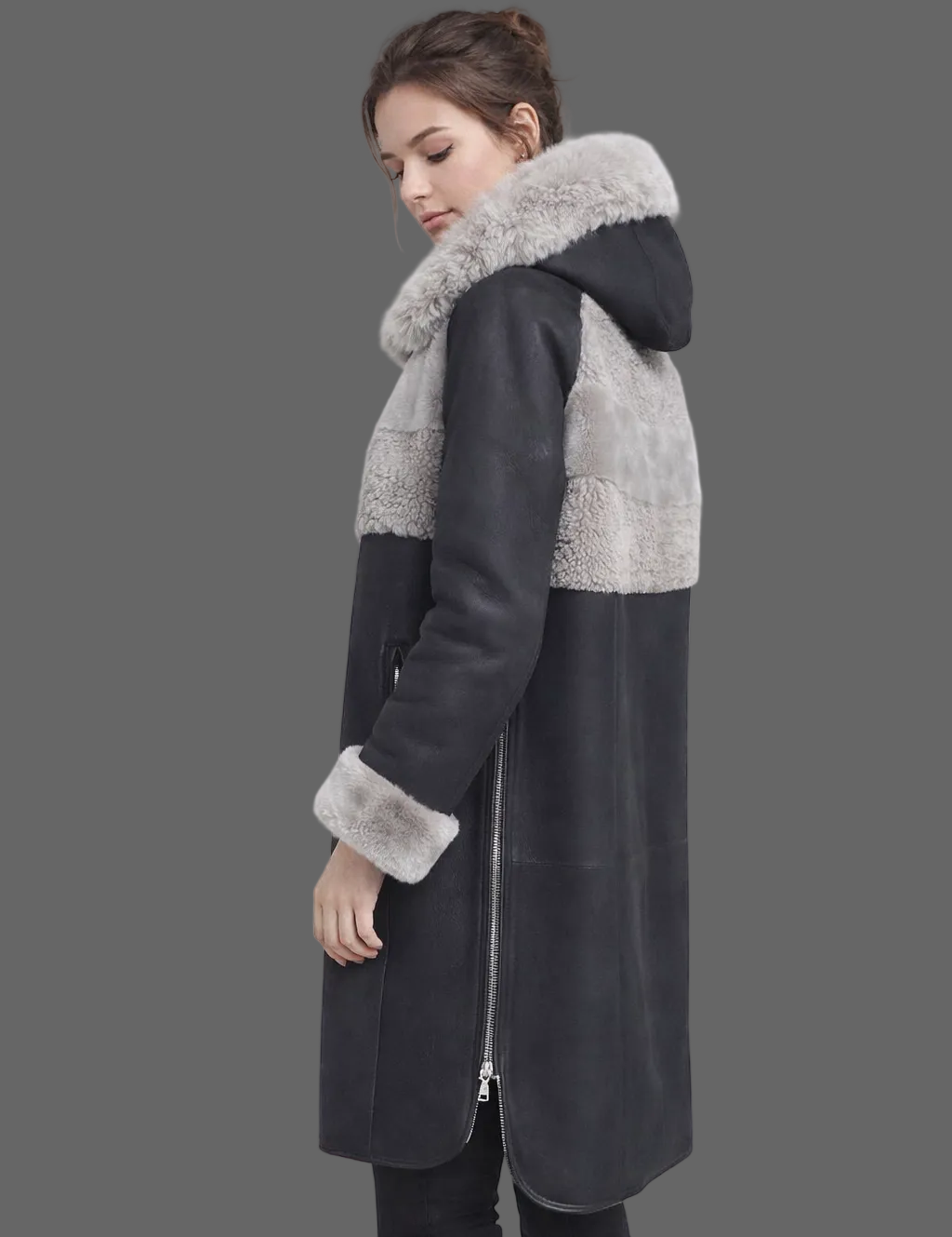 Luıs Parker Leather Women Coats