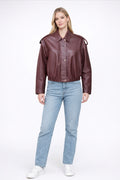 Luıs Parker Leather Woman Jacket