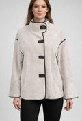 Luıs Parker Leather Woman Coats