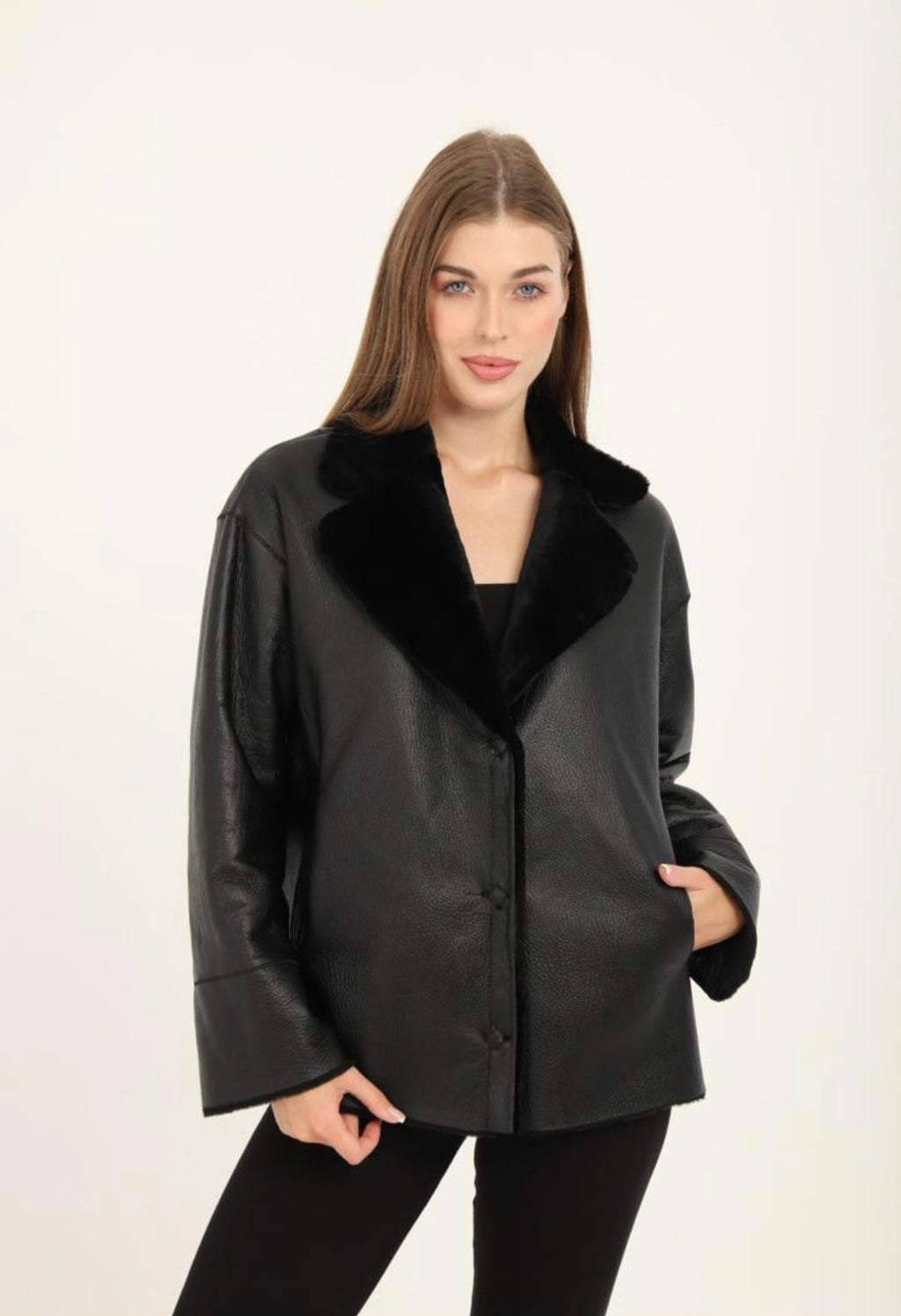 Luıs Parker Leather Woman Jacket