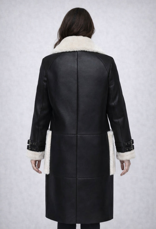 Luıs Parker Leather Woman Coats